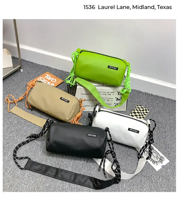 New Niche Cylindrical Bag for Men Women Lightweight Crossbody — feature 25