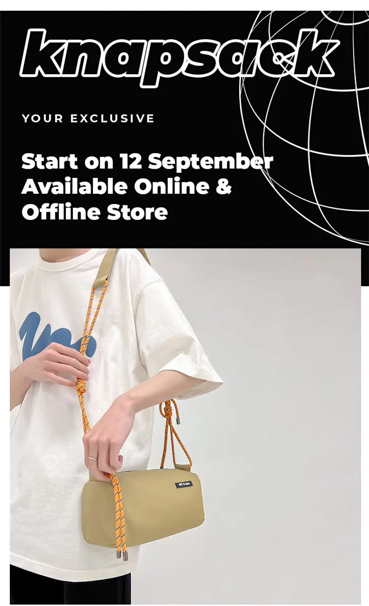 New Niche Cylindrical Bag for Men Women Lightweight Crossbody — feature 4
