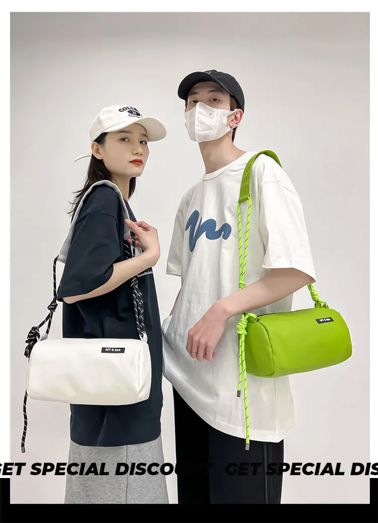 New Niche Cylindrical Bag for Men Women Lightweight Crossbody — feature 5