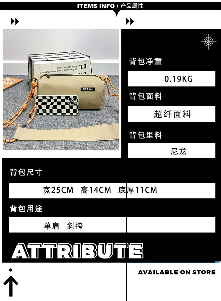 New Niche Cylindrical Bag for Men Women Lightweight Crossbody — feature 9