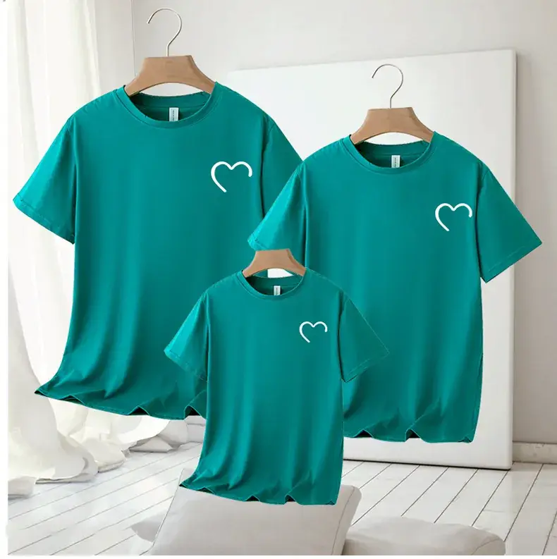 Blue Heart Print 3-Piece Kids T-Shirt Set 2025 — feature 15
