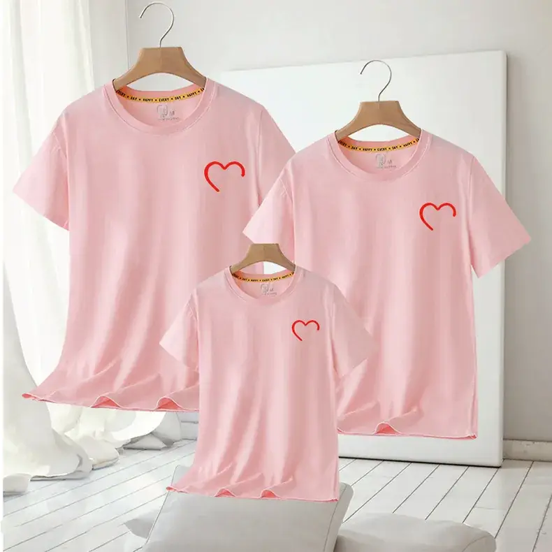 Blue Heart Print 3-Piece Kids T-Shirt Set 2025 — feature 16
