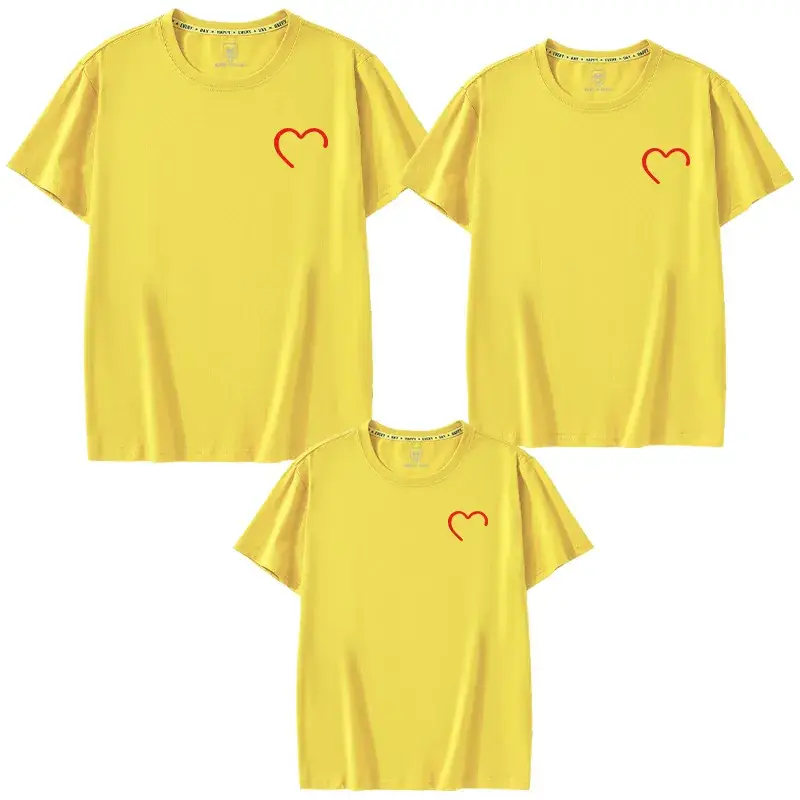 Blue Heart Print 3-Piece Kids T-Shirt Set 2025 - Image 7