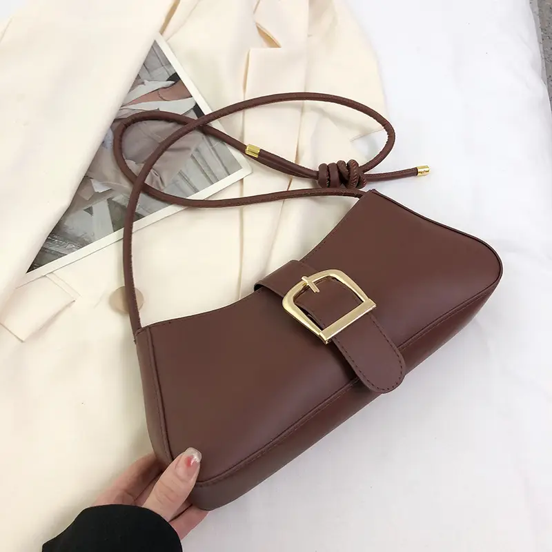 Women's Western Style Shoulder Bag Brown 2023 - Image 6