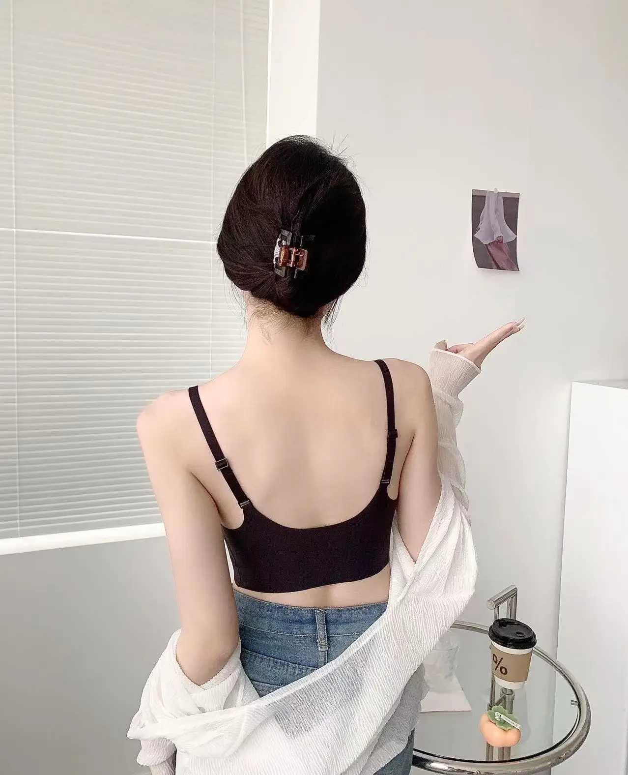 Spring & Summer Japanese Style Women's Non-Steel Ring Sling Bra — feature 7
