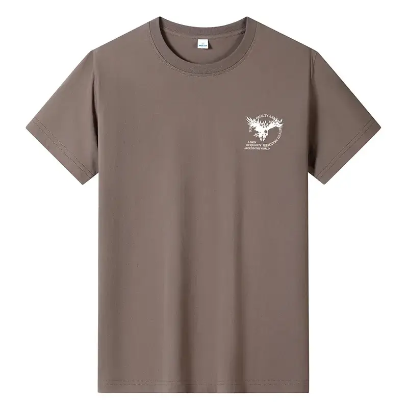 Men Printed Black T-Shirt Mint 2024 - Image 7