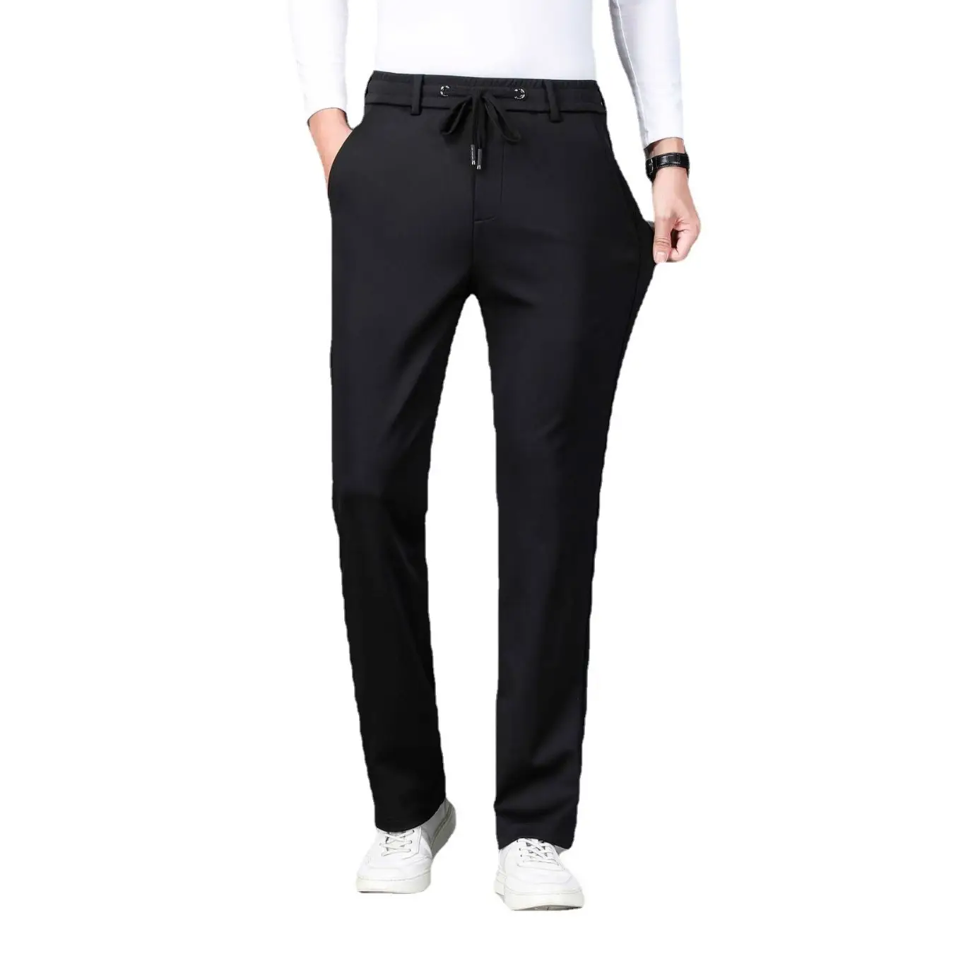 Ice Silk Men's Sports Pants Large Size - Image 9