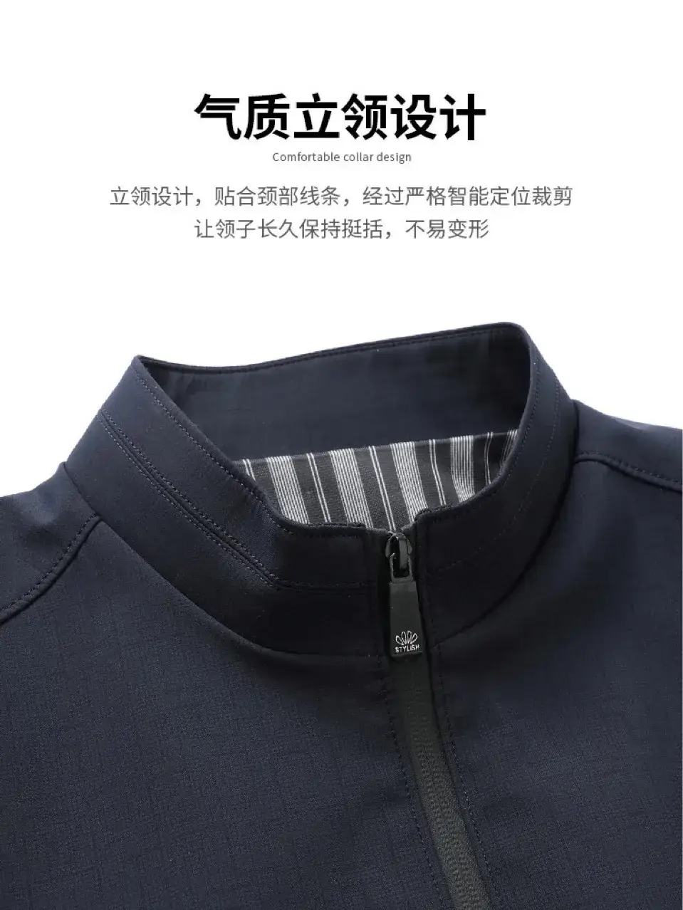 Men's Grey Crossbody Jacket with Crossbody Strap - Image 2
