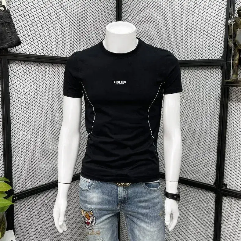 Short Sleeve Pure Cotton T-Shirt for Boys Summer Wear