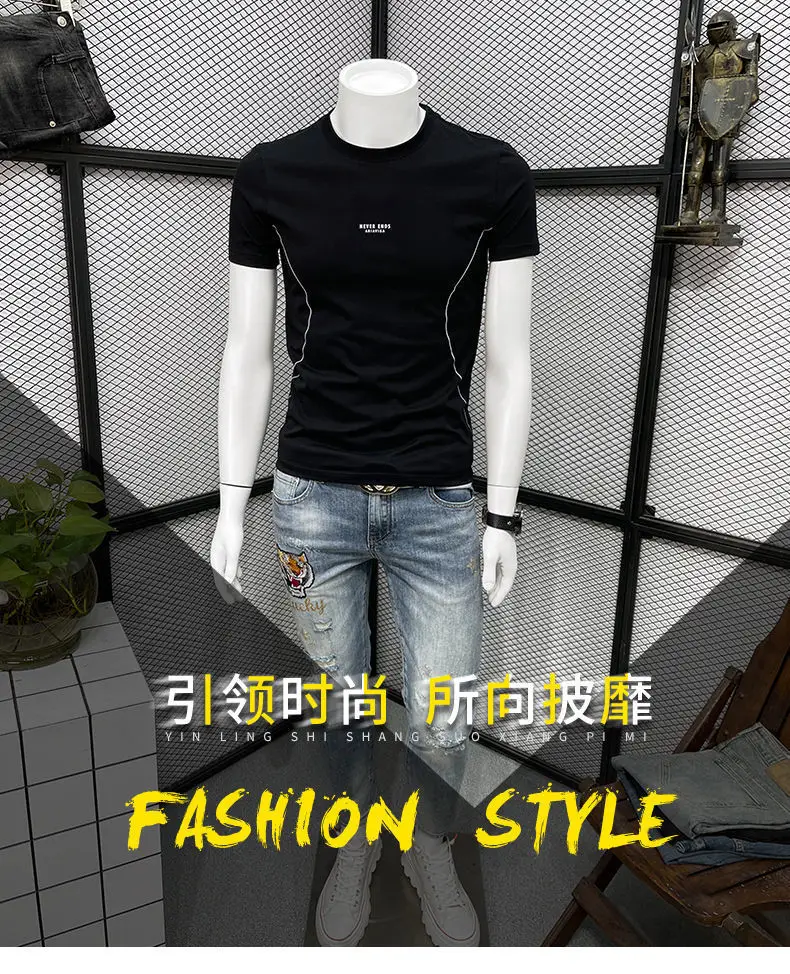 Short Sleeve Pure Cotton T-Shirt for Boys Summer Wear — feature 1