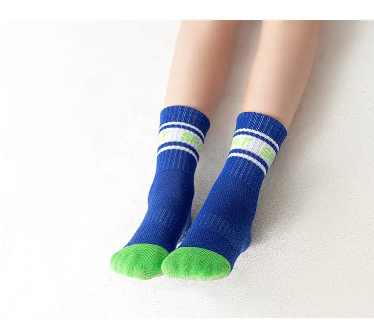 Children's Orange Anti-Skid Silicone Floor Socks — feature 7