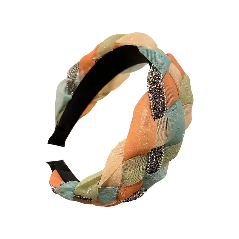 Summer French Style Headband Women Wide Bristle High Cranial Top - Image 85