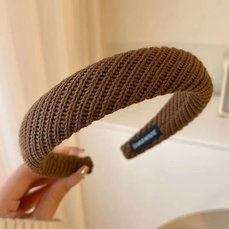 Summer French Style Headband Women Wide Bristle High Cranial Top - Image 13