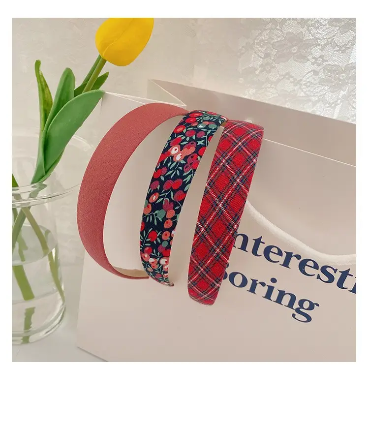 Summer French Style Headband Women Wide Bristle High Cranial Top - Image 27