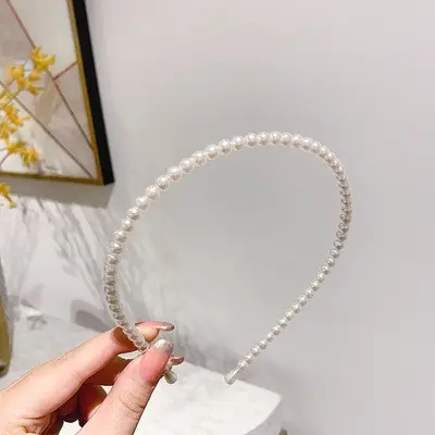 Summer French Style Headband Women Wide Bristle High Cranial Top - Image 28