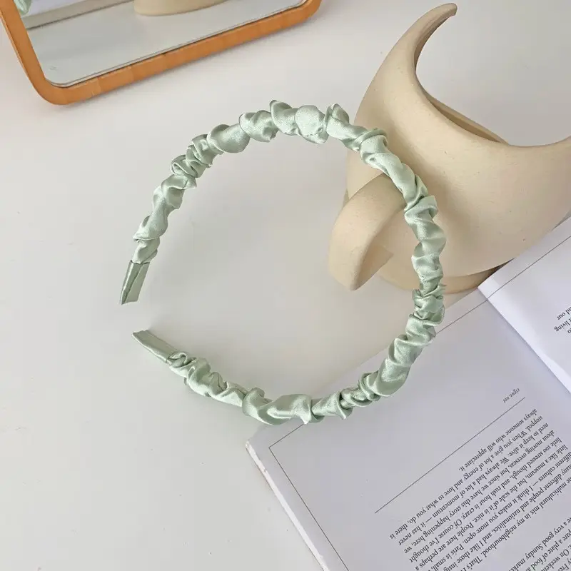 Summer French Style Headband Women Wide Bristle High Cranial Top - Image 37