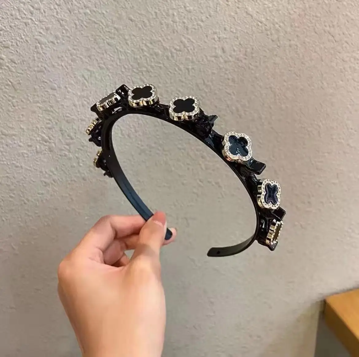 Summer French Style Headband Women Wide Bristle High Cranial Top - Image 72