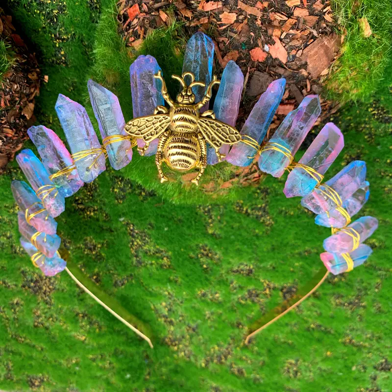 Natural Citrine Crystal Hairband for Women - Image 12