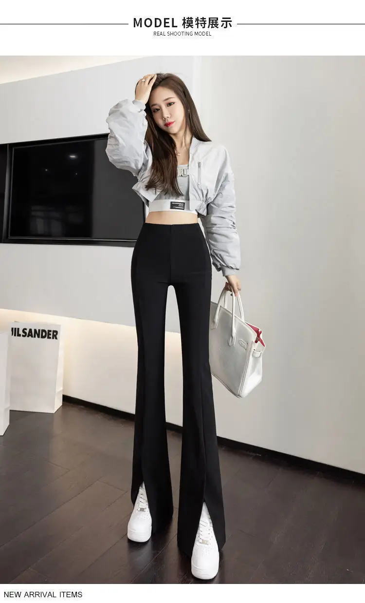 Women Black High Waist Slimming Pants 2023 — feature 12
