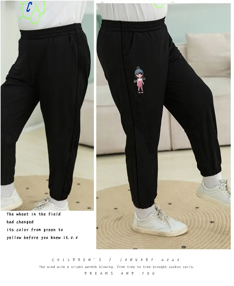 Fat Girl Ice Silk Pants Black 60-160 — feature 14