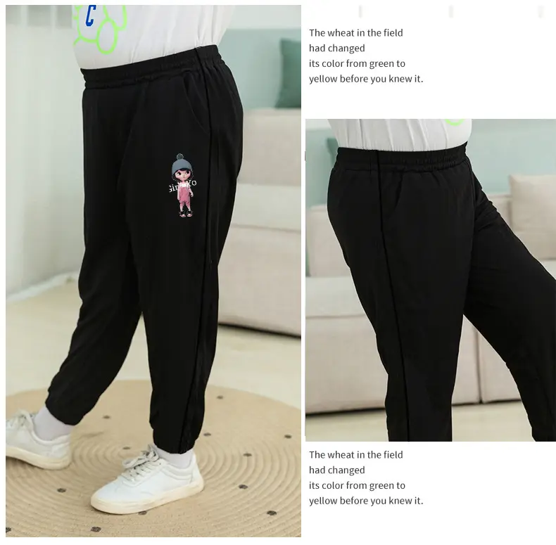 Fat Girl Ice Silk Pants Black 60-160 — feature 15