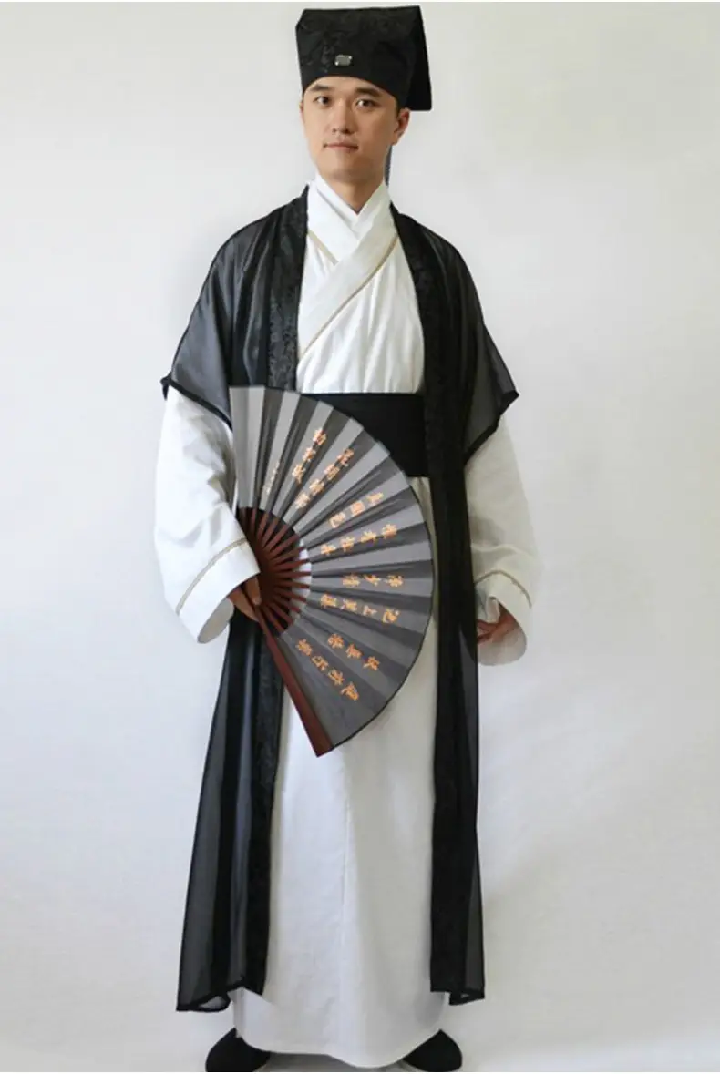 Ancient Tang Suit Men's Han Style Scholar Costume — feature 11