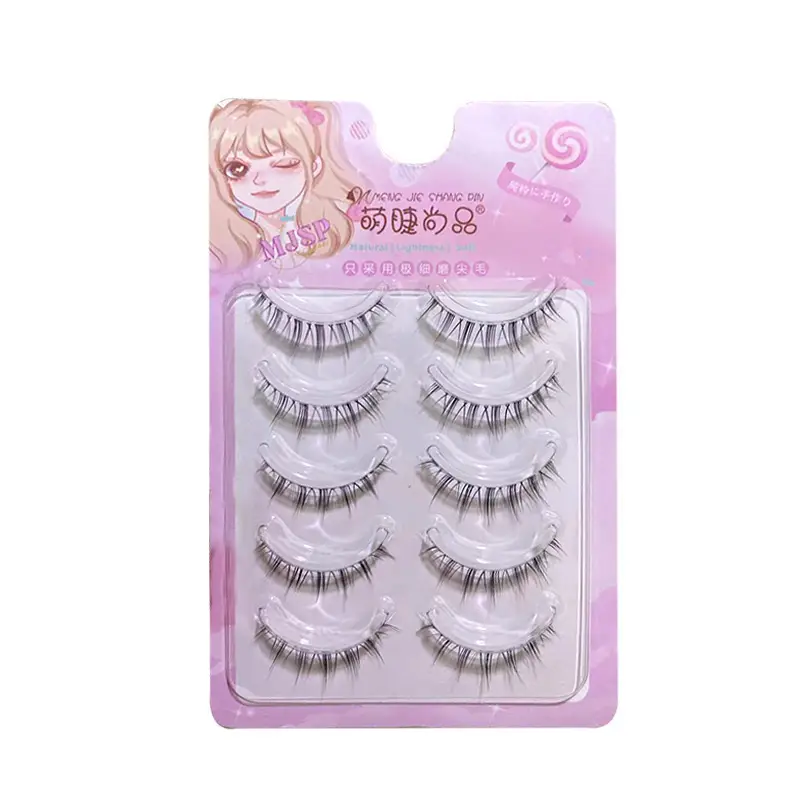 Cute Transparent Elf Eyelashes for Natural Look - Image 6