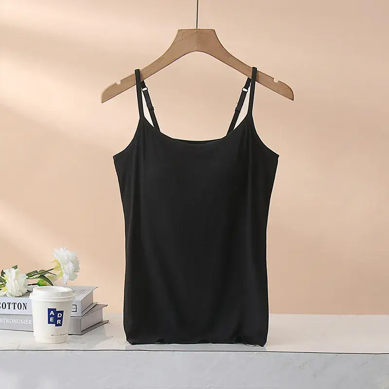 Women's Grey Cotton One-Piece Bra Vest Underwear - Image 11