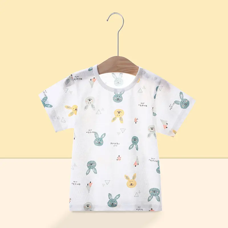 Baby T-Shirt Summer Thin Half Sleeve Girls Boys - Image 5