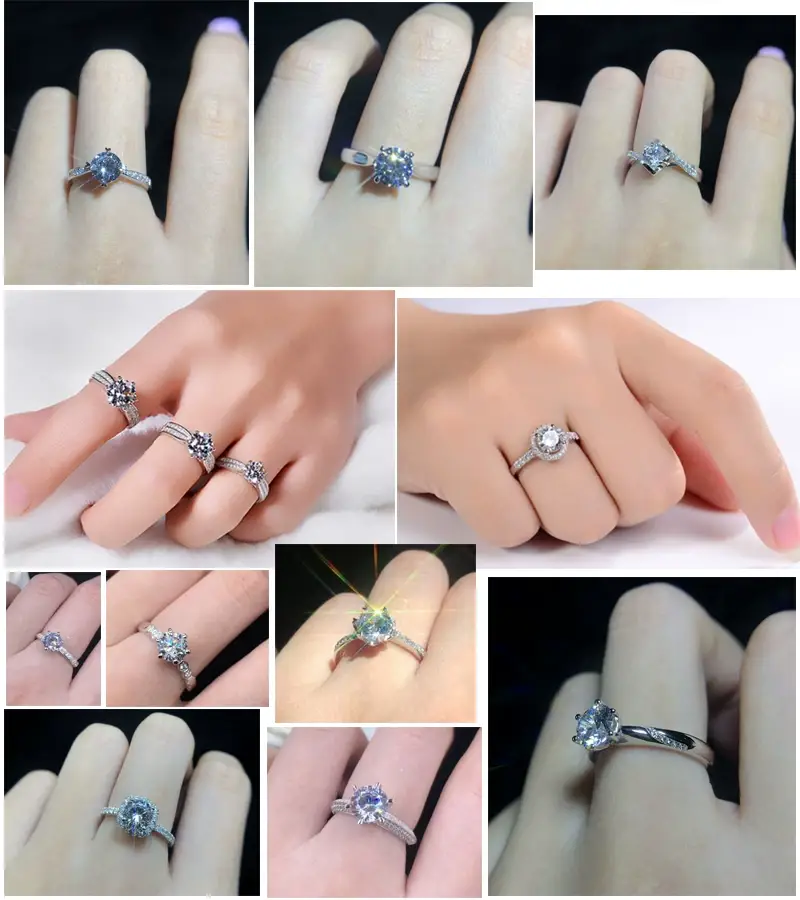 High-End Karat Diamond Ring for Women Wedding Couple — feature 24
