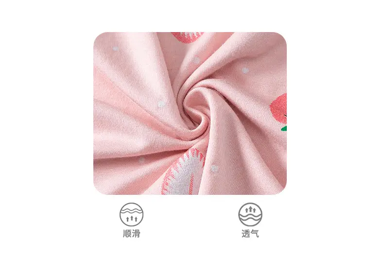 Girls Cropped Pants Modal Pajamas Summer Wear — feature 2