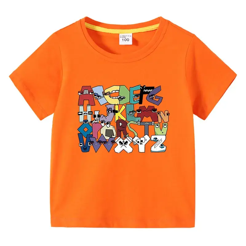 Kids Crossword T-Shirt Purple Cotton Summer Short Sleeve - Image 14