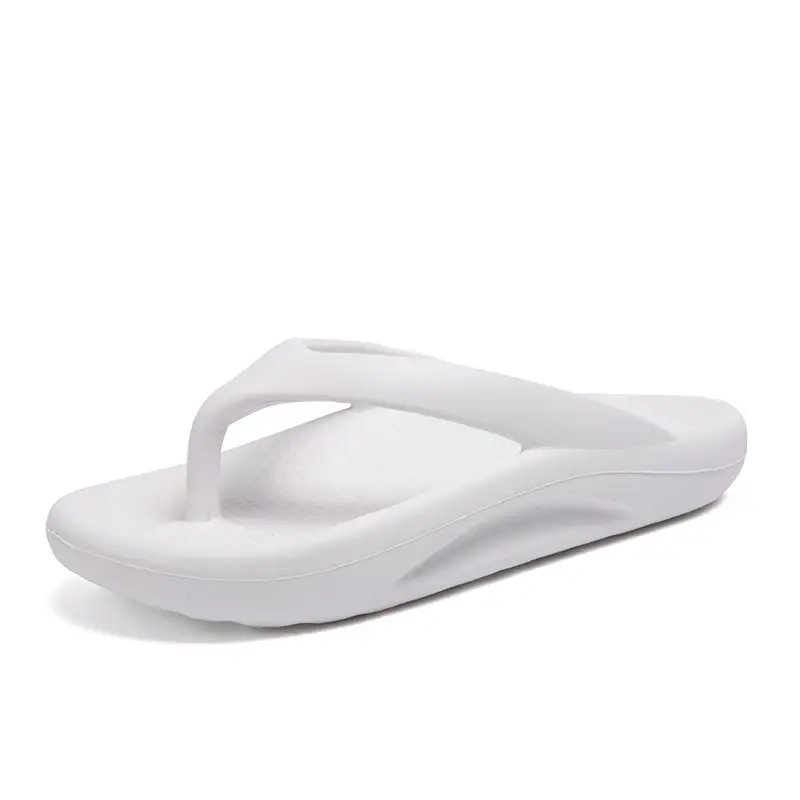 Men's Beige EVA Flip Flops Summer Non-Slip
