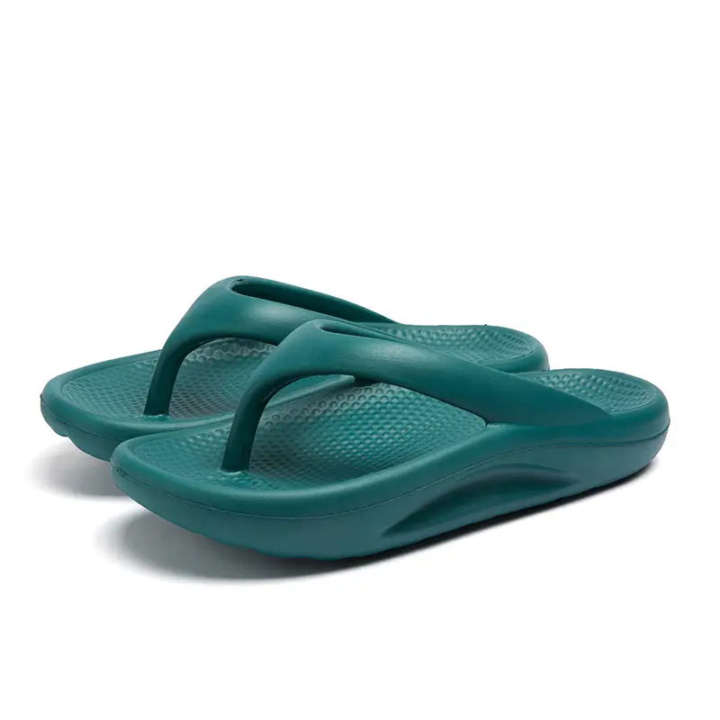 Men's Beige EVA Flip Flops Summer Non-Slip