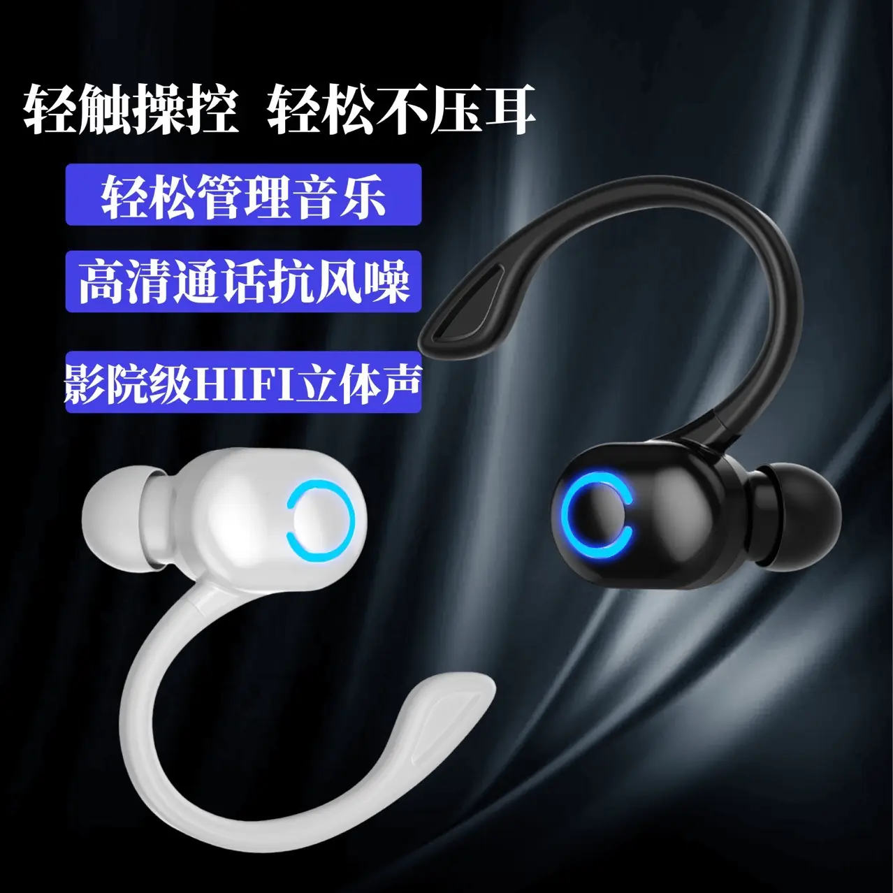 Wireless Bluetooth Headset with 20H Life & Fast Charge - Image 5