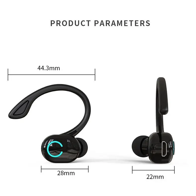 Wireless Bluetooth Headset with 20H Life & Fast Charge — feature 12