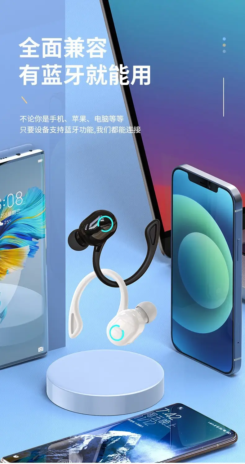 Wireless Bluetooth Headset with 20H Life & Fast Charge — feature 17