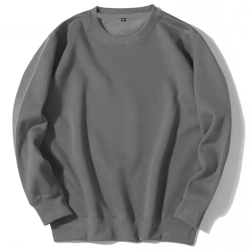 Purple Casual Crewneck Sweatshirt for Men Women
