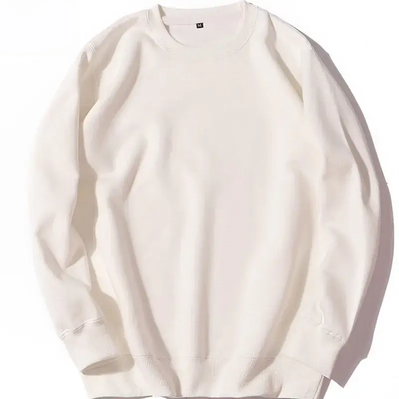 Purple Casual Crewneck Sweatshirt for Men Women