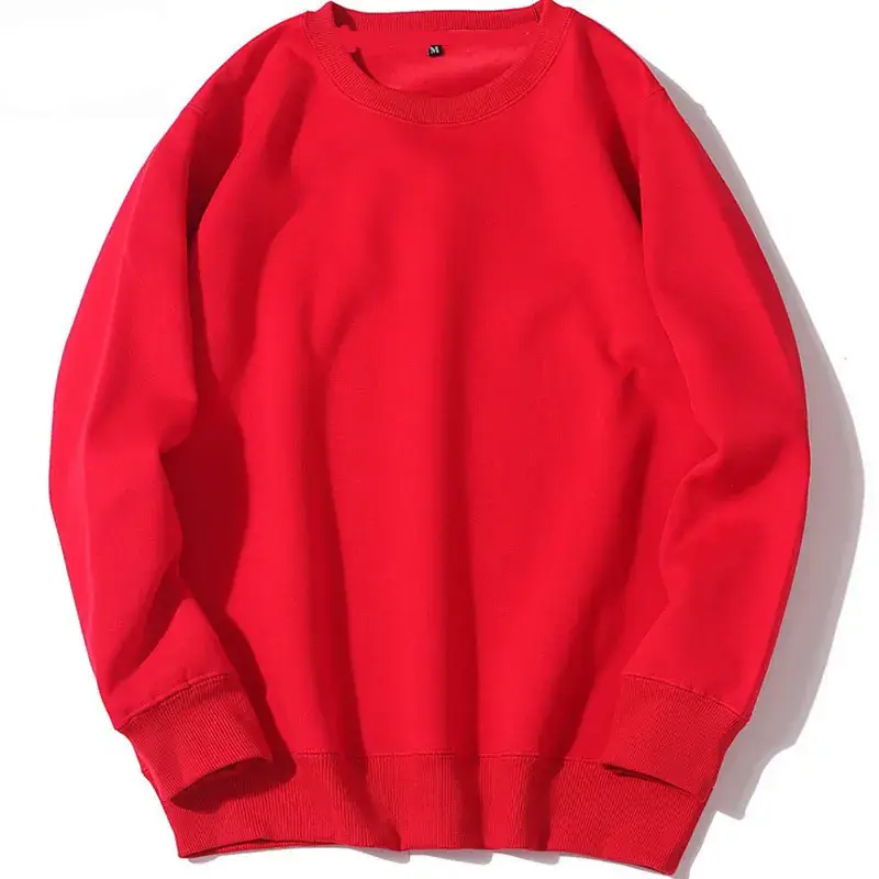 Purple Casual Crewneck Sweatshirt for Men Women