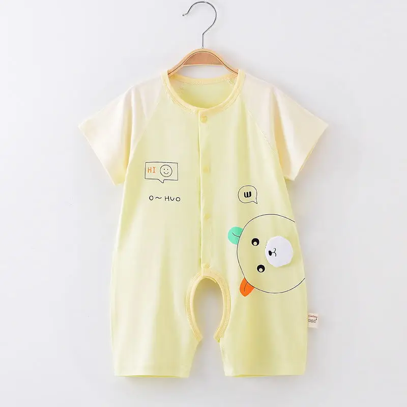 Baby's Pink Love Bear Pajamas Summer Modal Shorts — feature 14