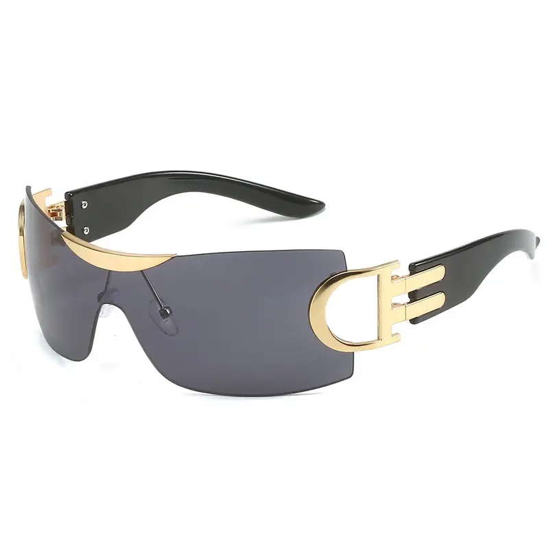 European Sports Sunglasses with Color-Blended Frames