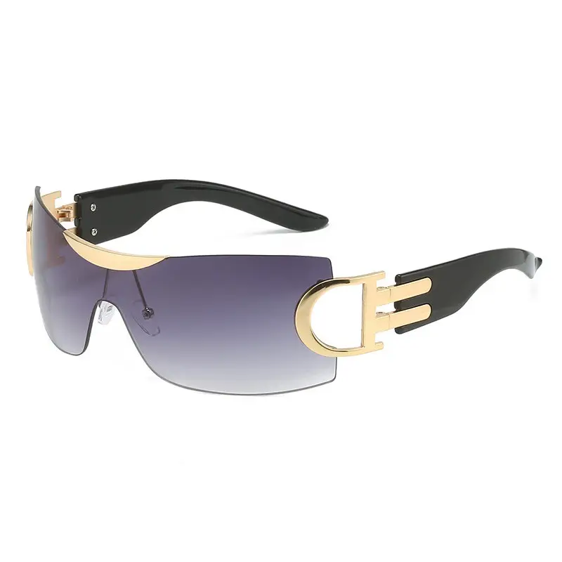 European Sports Sunglasses with Color-Blended Frames
