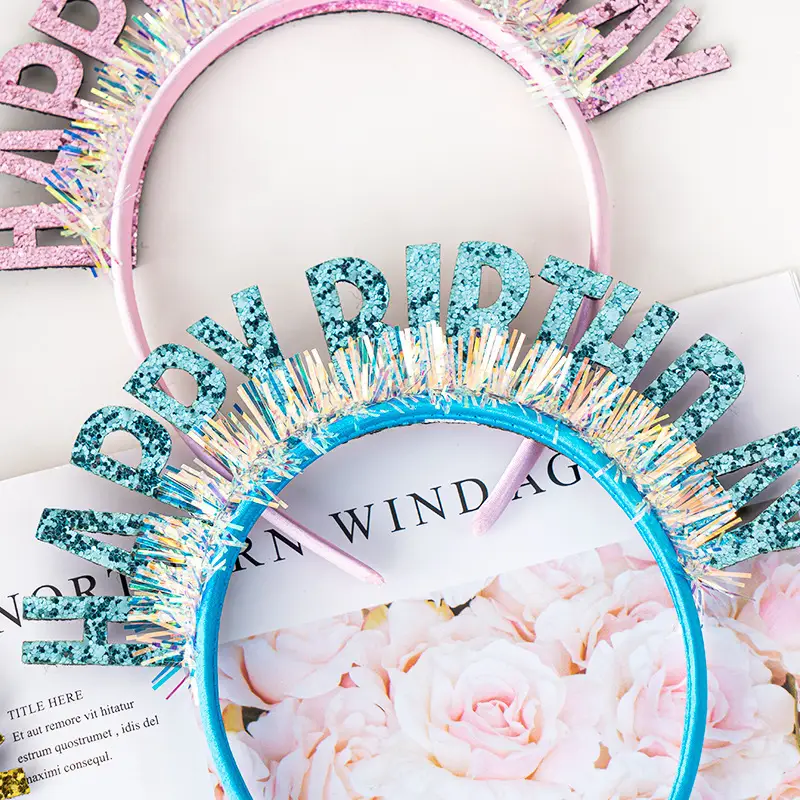 Laser Flash Letter Headband for Girls Party Dress Up - Image 9