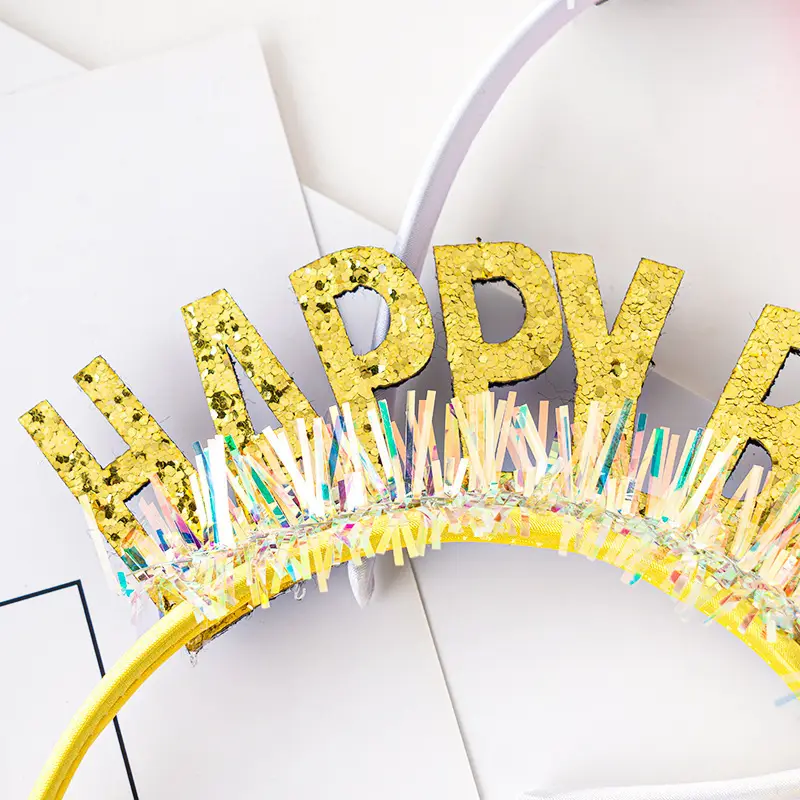 Laser Flash Letter Headband for Girls Party Dress Up - Image 10