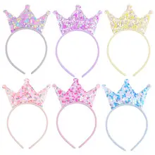 Laser Flash Letter Headband for Girls Party Dress Up — feature 1