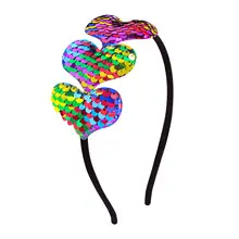 Laser Flash Letter Headband for Girls Party Dress Up — feature 3