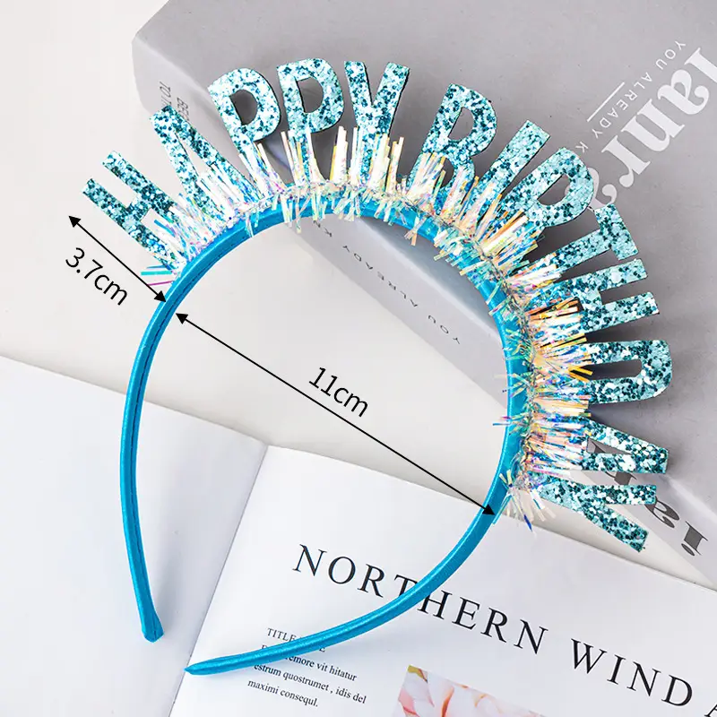 Laser Flash Letter Headband for Girls Party Dress Up - Image 5