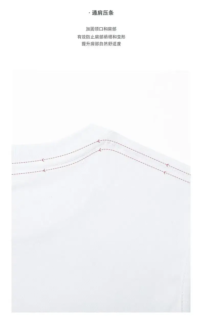 2023 Men's White Sleeveless T-Shirt Summer Vest — feature 10