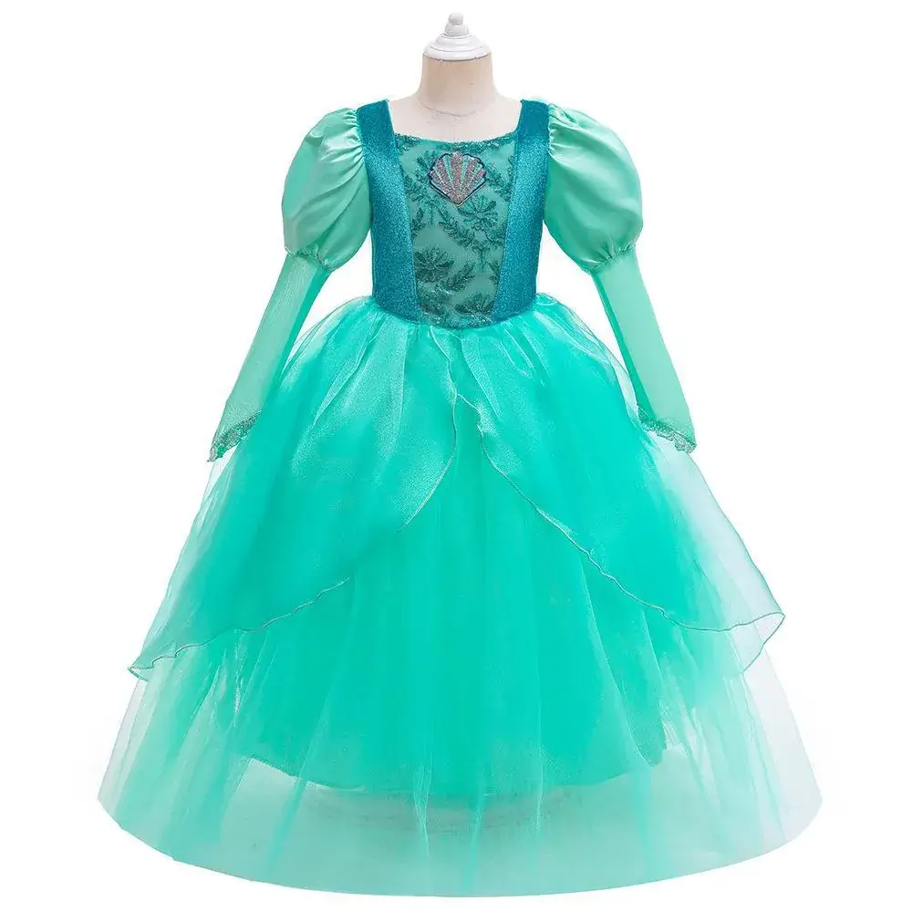 Foreign Trade Autumn Mermaid Ellie Princess Dress - Image 6
